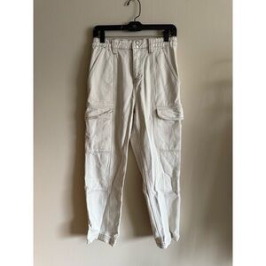 Pac Sun White Cargo Pants